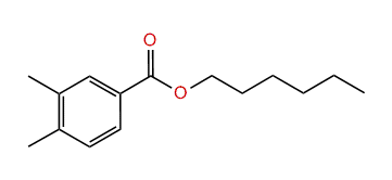 Hexyl 3,4-dimethylbenzoate